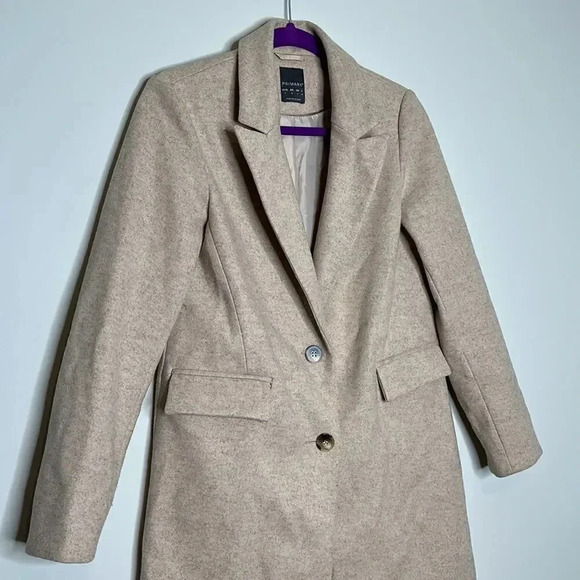 Primark Cream Coat - Picture 4 of 10